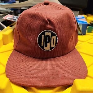 New Burgandy Red IPD Surf Adjustable Hat 5 Panel Cap